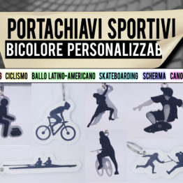 Portachiavi Sportivi Bicolore_Tavola disegno 1 Portachiavi sportivi bicolore