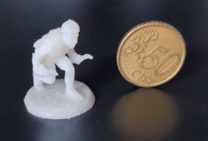 Miniature in resina